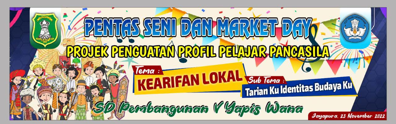 Pelaksaan P5 tema KEARIFAN LOKAL dengan topik Tarianku Identisa Budaya KU